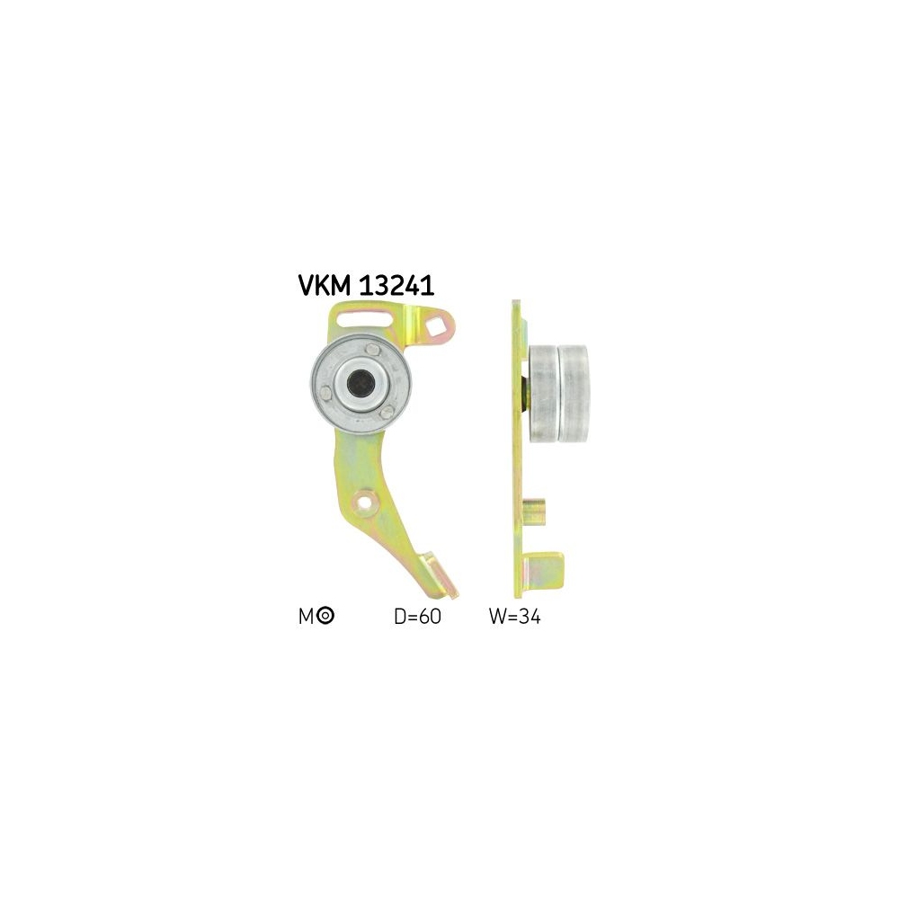 Spannrolle, Zahnriemen SKF VKM 13241 für CITROËN FIAT PEUGEOT ROVER SUZUKI