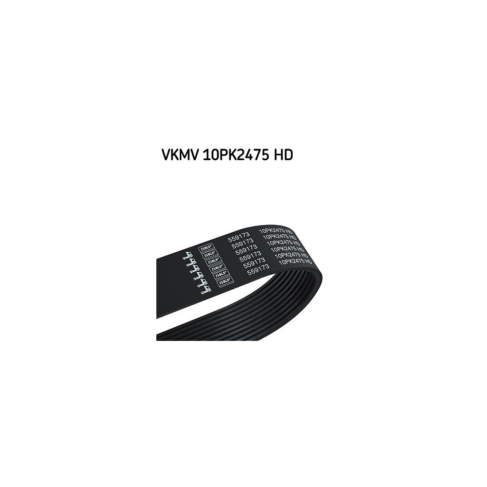 Keilrippenriemen SKF VKMV 10PK2475 HD für SCANIA