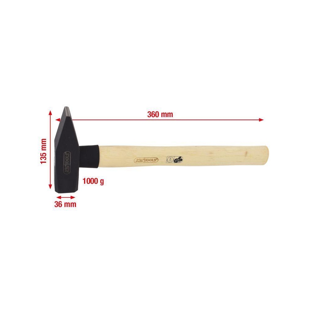 Schlosserhammer KS TOOLS 142.1400