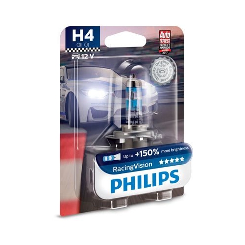 Glühlampe PHILIPS 12342RVB1 RacingVision für AEBI AUDI BMW CITROËN DAF FIAT FORD