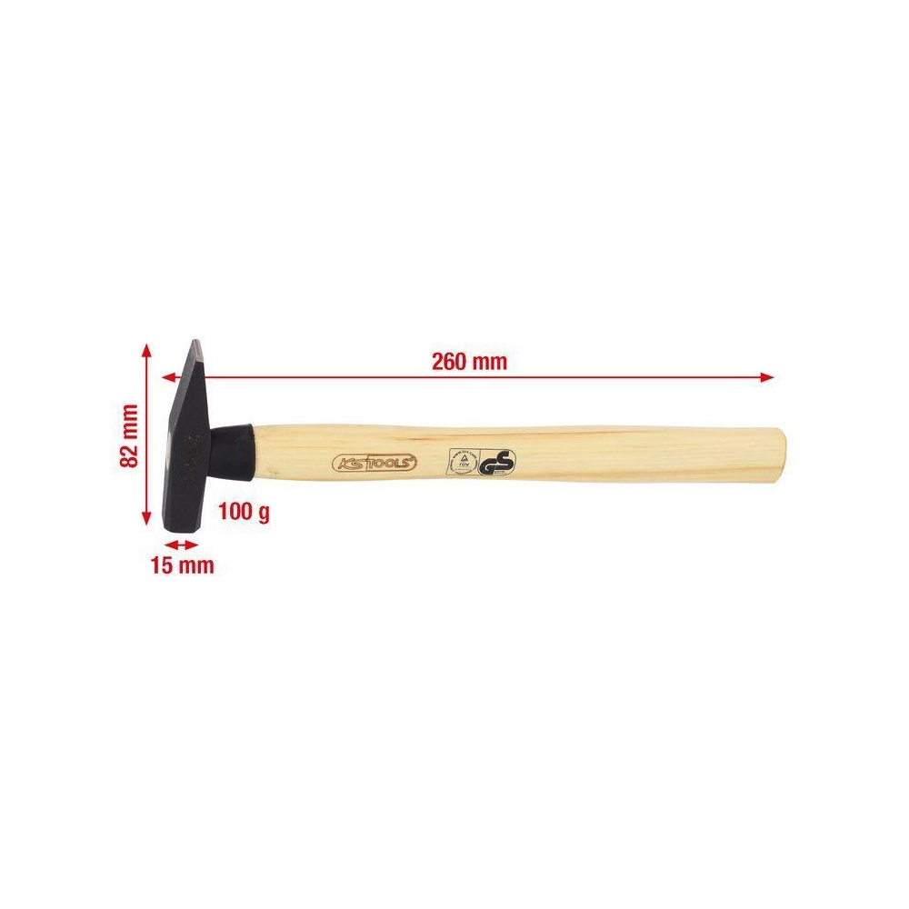 Schlosserhammer KS TOOLS 142.1310