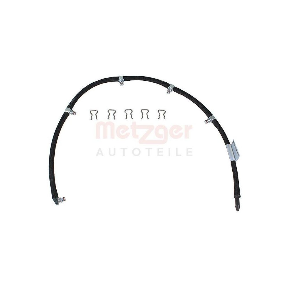 Schlauch, Leckkraftstoff METZGER 0840102 für VOLVO