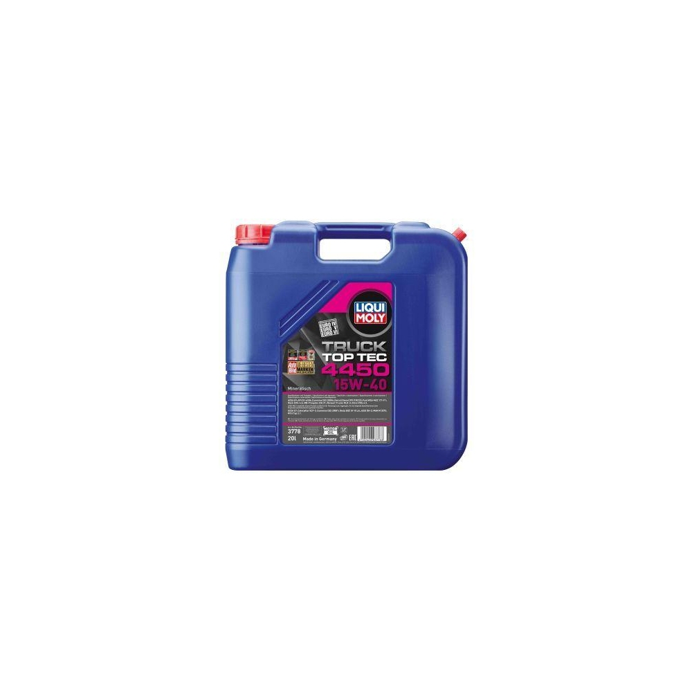 LIQUI MOLY Top Tec Truck 4450 15W-40 Motor-Öl Motorenöl 3778