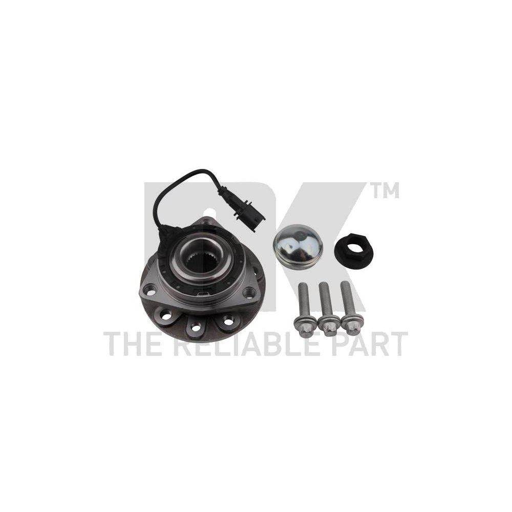 Radlagersatz NK 753629 für FIAT OPEL SAAB VAUXHALL, Hinterachse, Vorderachse