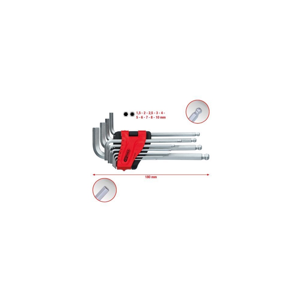 Winkelschraubendrehersatz KS TOOLS 151.5000 für