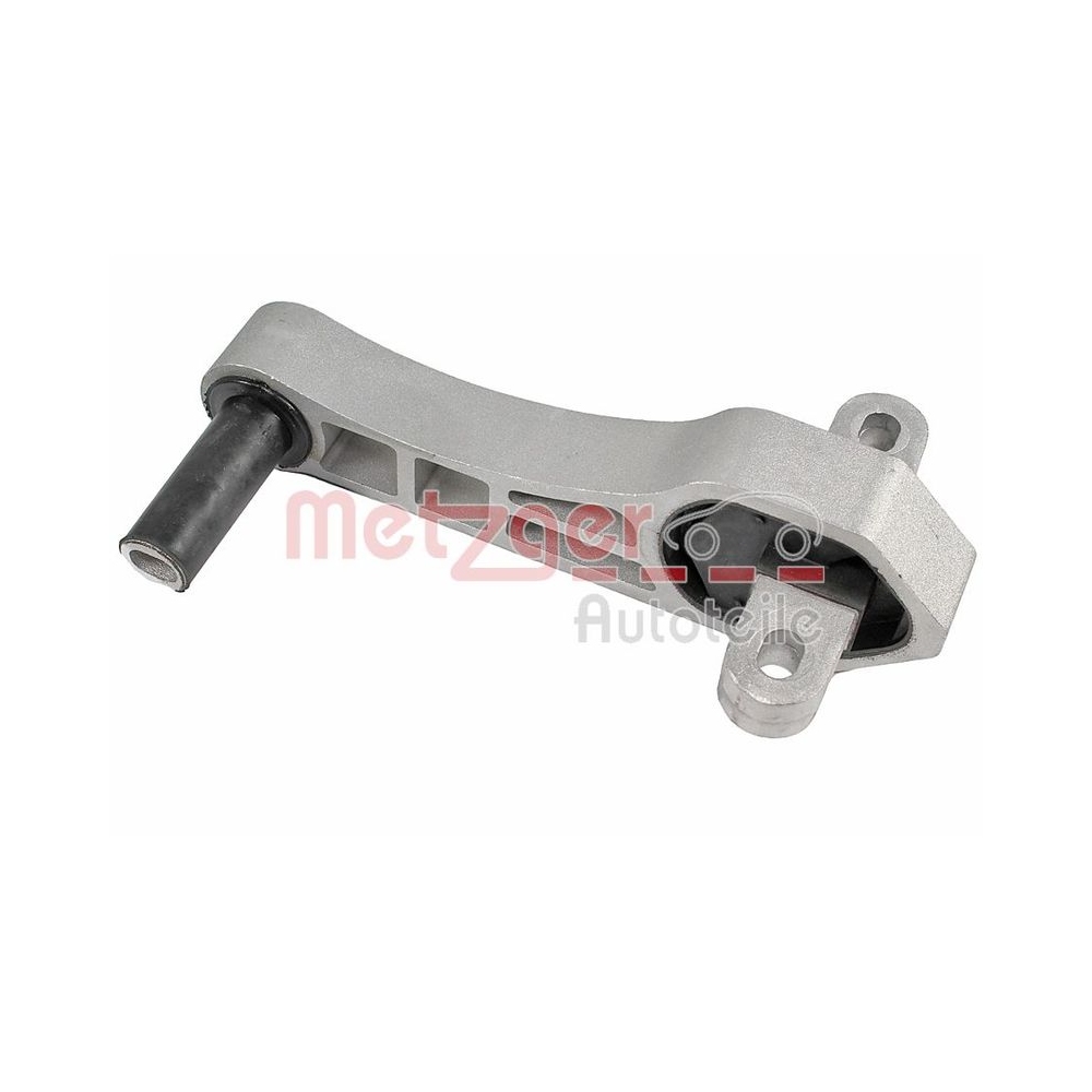 Lagerung, Motor METZGER 8054055 für FIAT, hinten, unten