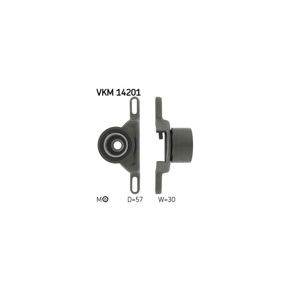 Spannrolle, Zahnriemen SKF VKM 14201 für FORD