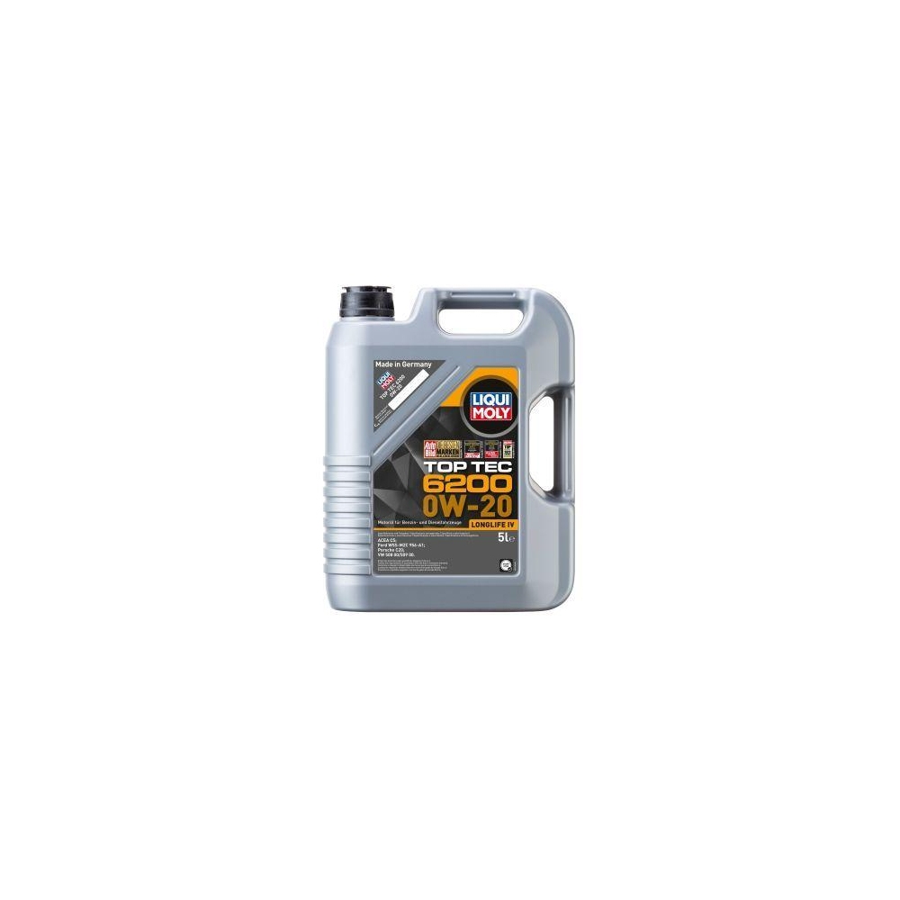 Liqui Moly 1x LM20781 5l Top Tec 6200 0W-20 Leichtlauf Motoröl