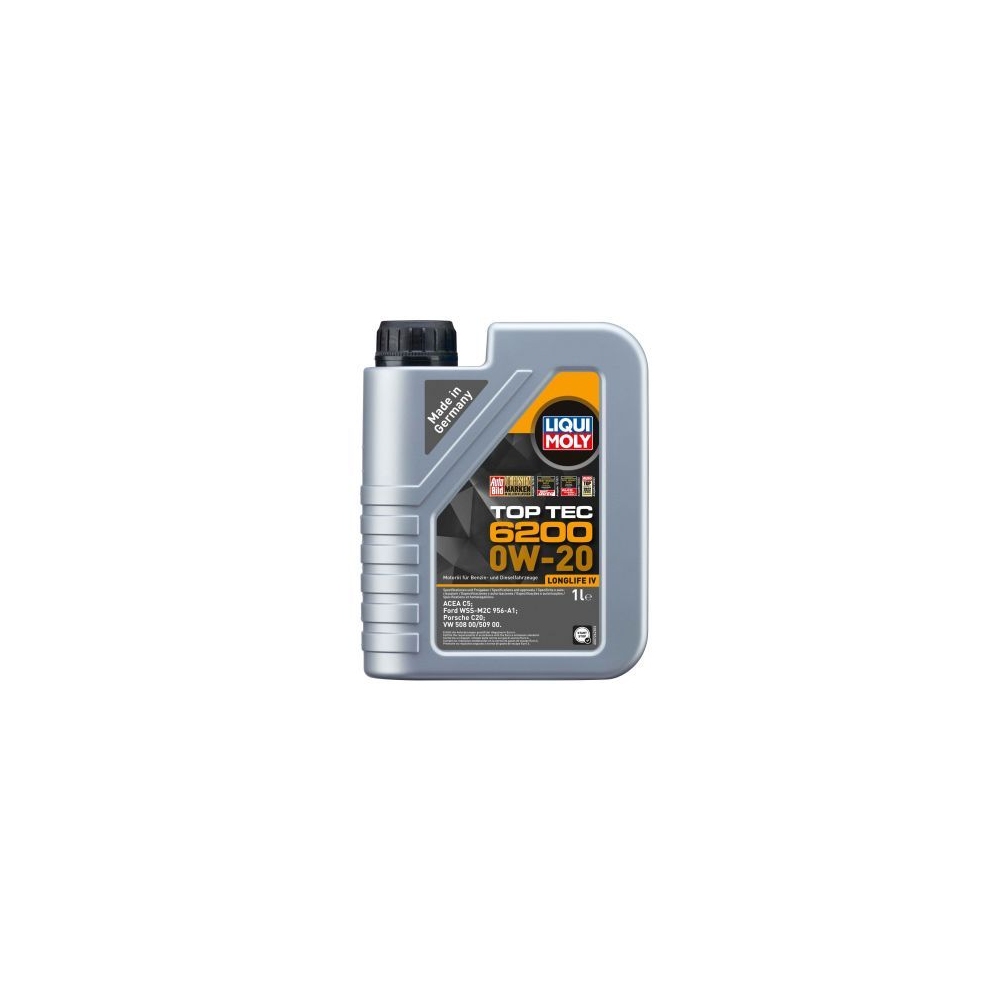 Liqui Moly 1x LM20780 Top Tec 6200 0W-20 Leichtlauf Motor-Öl