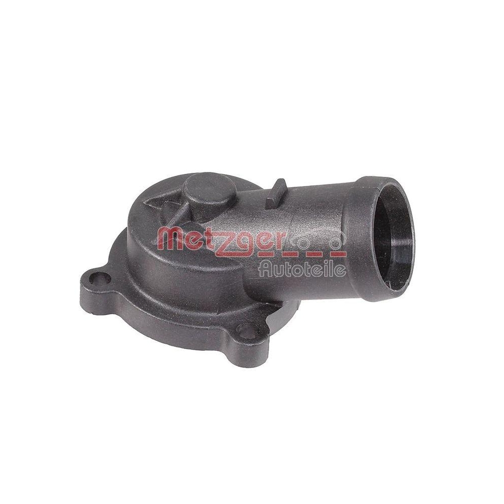 Kühlmittelflansch METZGER 4010434 für AUDI SKODA VW, Thermostat