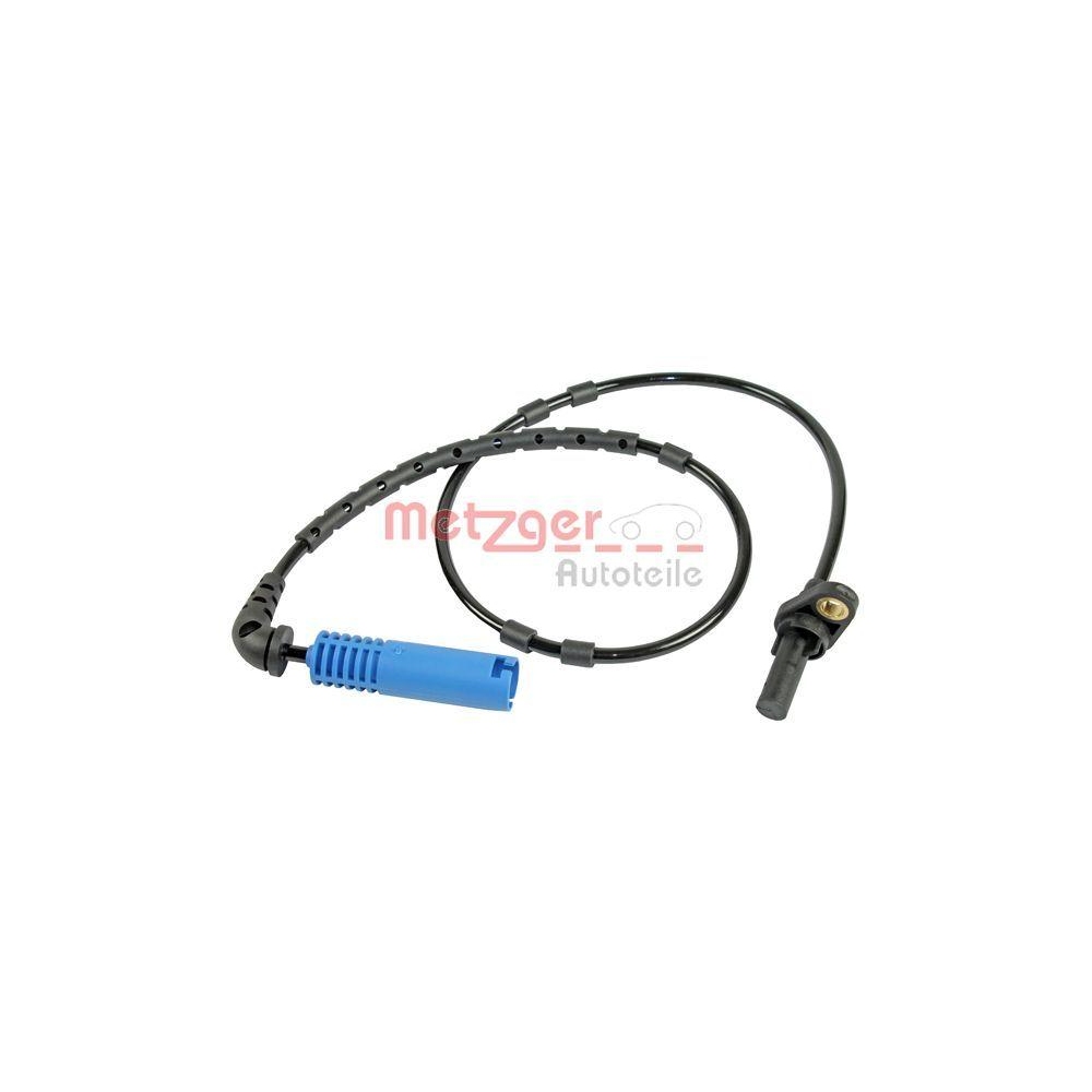 Sensor, Raddrehzahl METZGER 0900208 für BMW, Hinterachse beidseitig