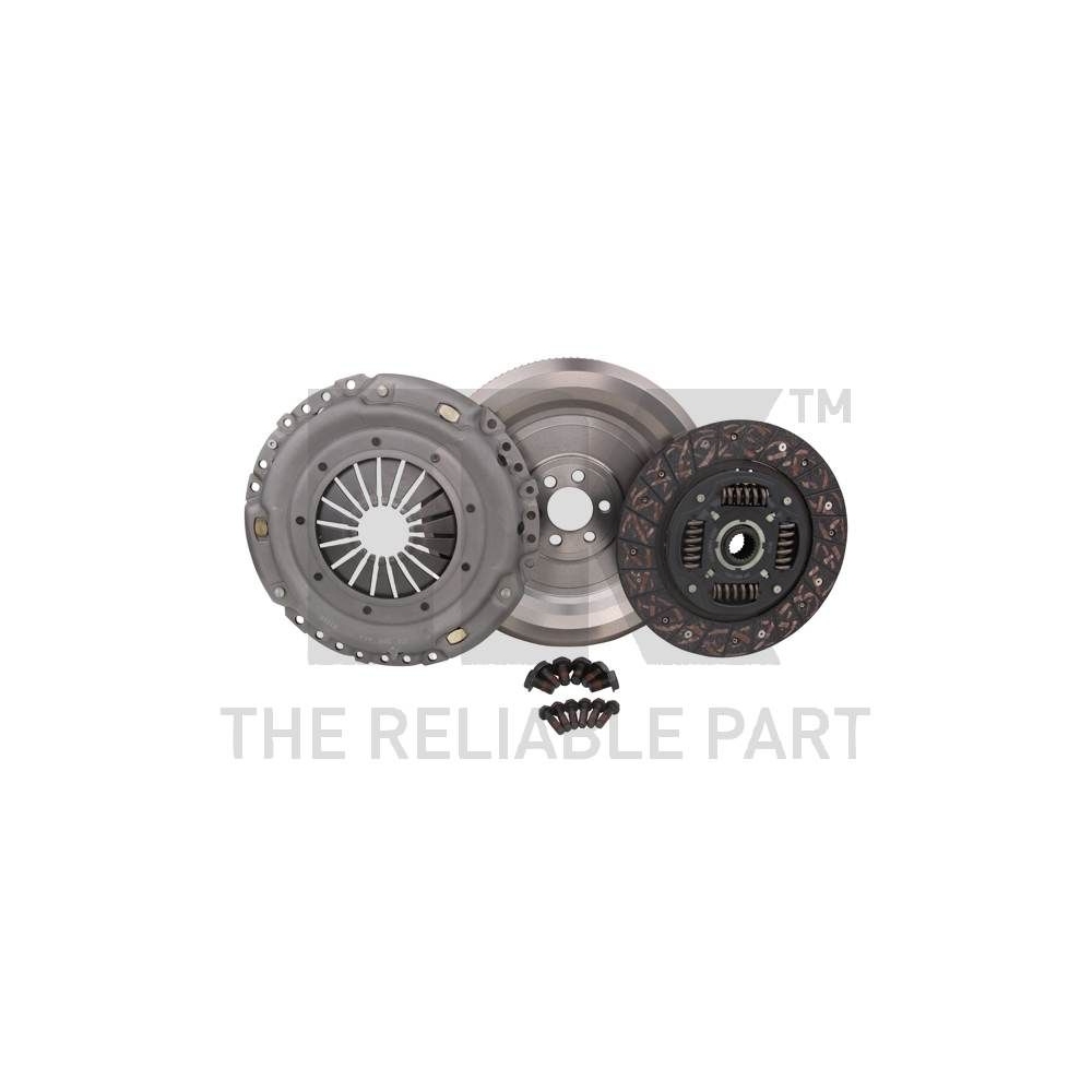 Kupplungssatz NK 132596 2 in 1 kit (Flywheel) für FORD VW