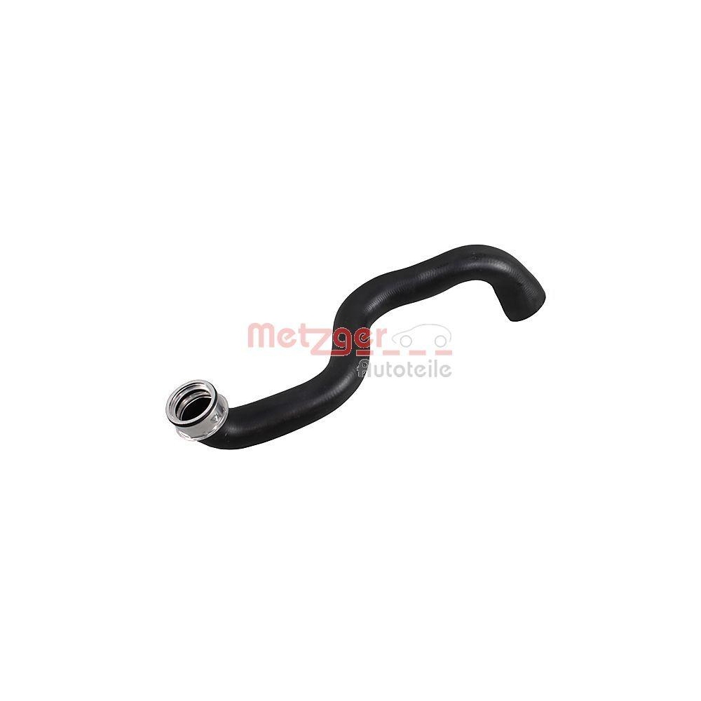 Ladeluftschlauch METZGER 2400997 für OPEL VAUXHALL GENERAL MOTORS, links