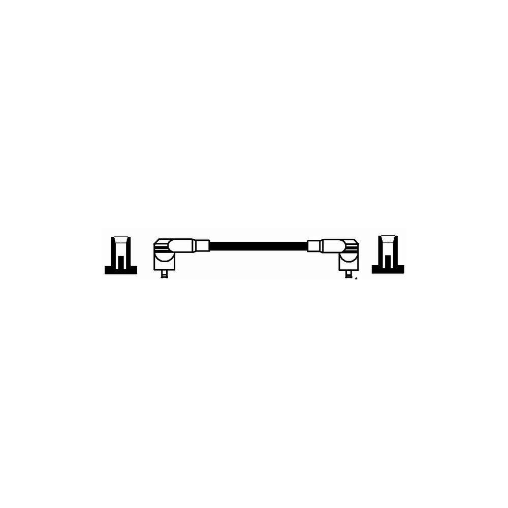 Zündleitung NGK 36042 für, Zündspule zum Verteiler