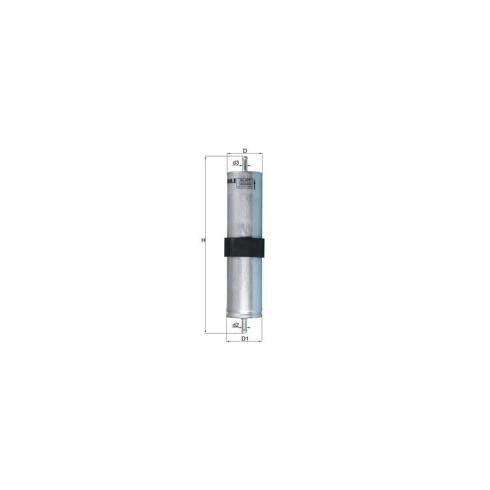 Kraftstofffilter KNECHT KL 477 für BMW