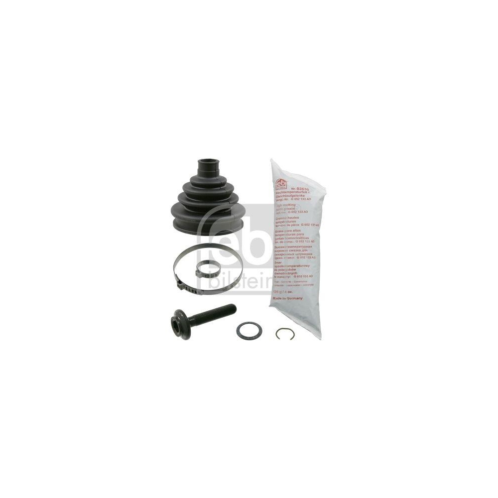 Faltenbalgsatz, Antriebswelle FEBI BILSTEIN 01507 für AUDI, Hinterachse