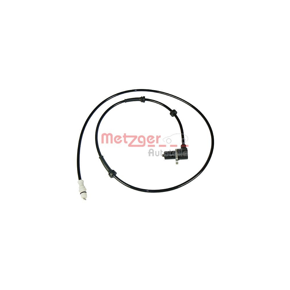 Sensor, Raddrehzahl METZGER 0900397 für FIAT CITROËN/PEUGEOT, Vorderachse