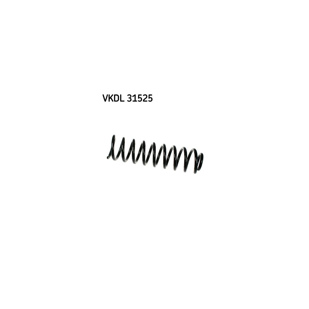 Fahrwerksfeder SKF VKDL 31525 für AUDI, Hinterachse