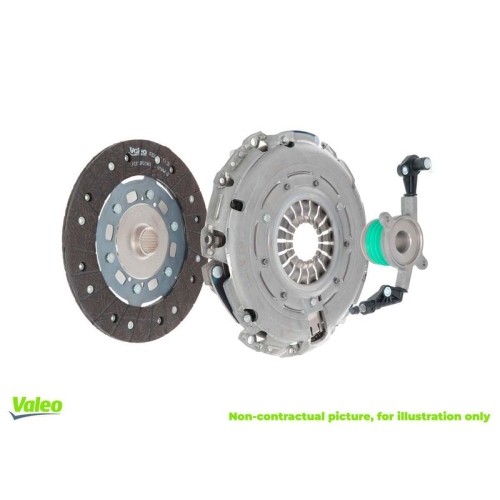 Kupplungssatz VALEO 834177 KIT3P (CSC) für FIAT