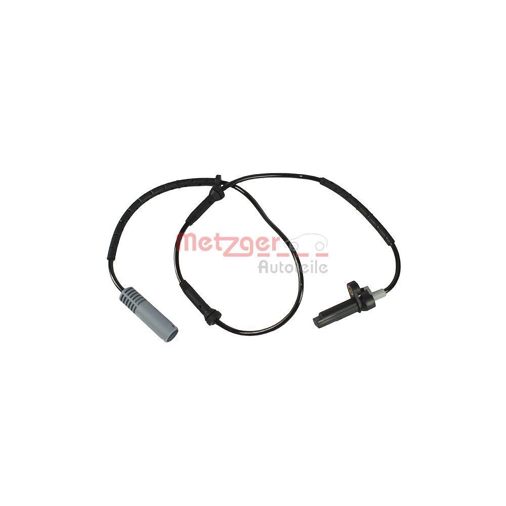 Sensor, Raddrehzahl METZGER 0900645 f&uuml;r BMW, Hinterachse