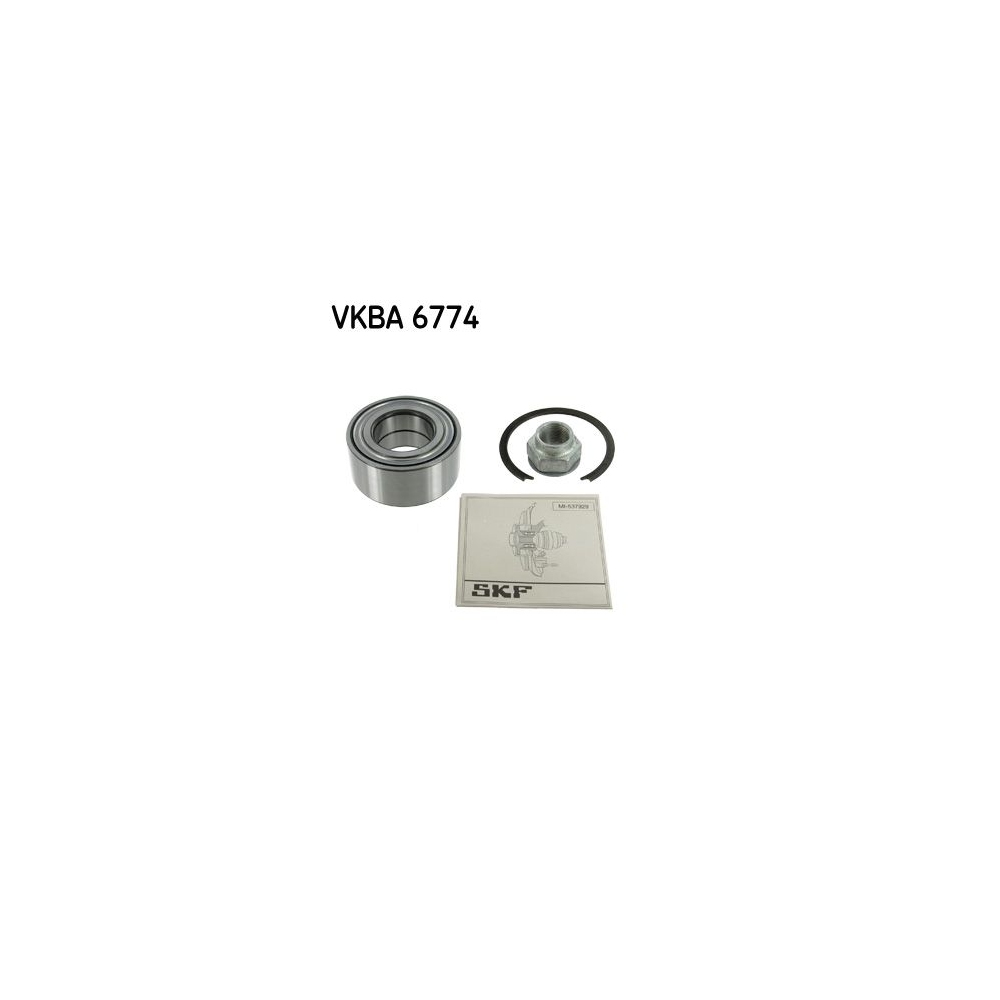 Radlagersatz SKF VKBA 6774 für FIAT OPEL VAUXHALL, Vorderachse