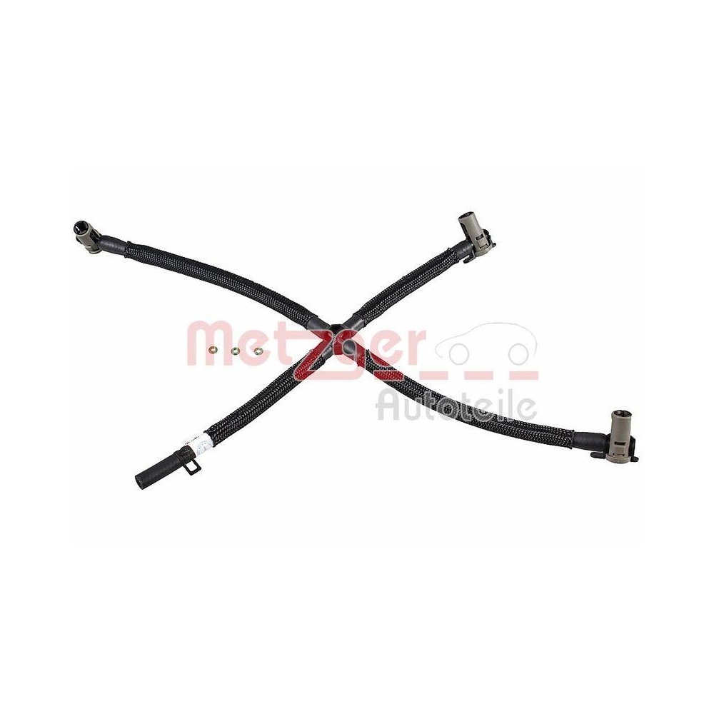 Schlauch, Leckkraftstoff METZGER 0840156 f&uuml;r AUDI SEAT SKODA VW