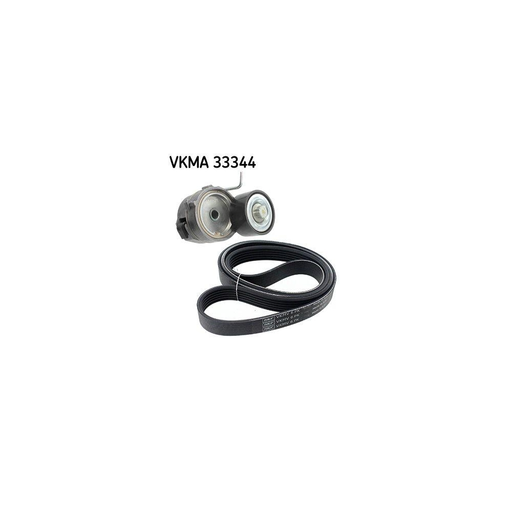 Keilrippenriemensatz SKF VKMA 33344 für CITROËN OPEL PEUGEOT TOYOTA VAUXHALL