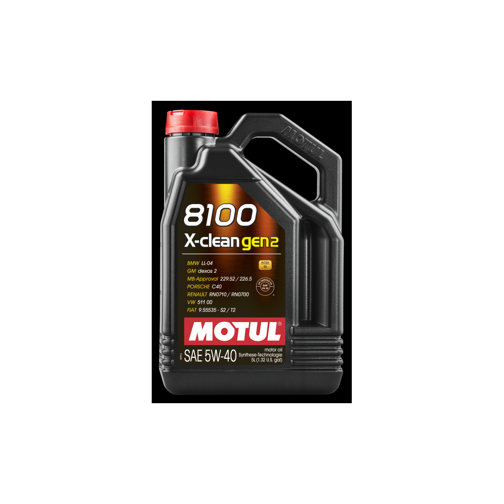 Motul 8100 X-CLEAN GEN2 5W-40 5L