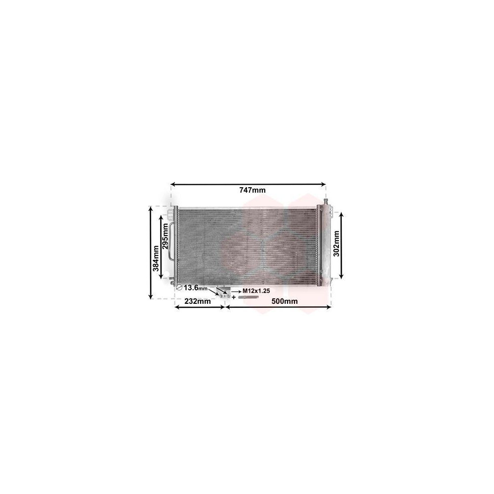 Kondensator, Klimaanlage VAN WEZEL 30005200 *** IR PLUS *** für MERCEDES-BENZ