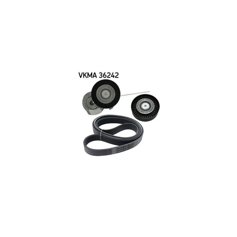 Keilrippenriemensatz SKF VKMA 36242 für FORD VOLVO LAND ROVER