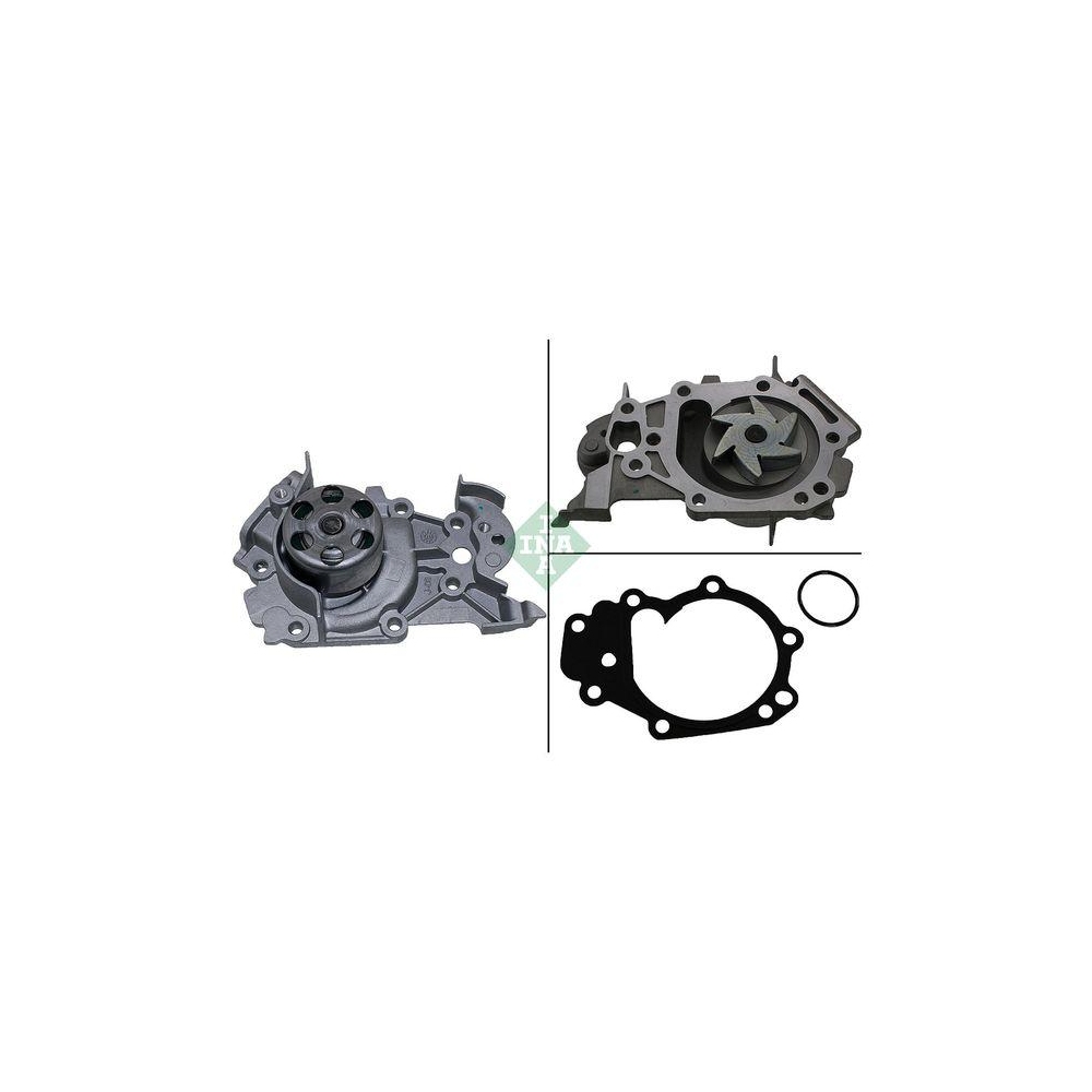 Wasserpumpe INA 538 0046 10 für RENAULT DACIA