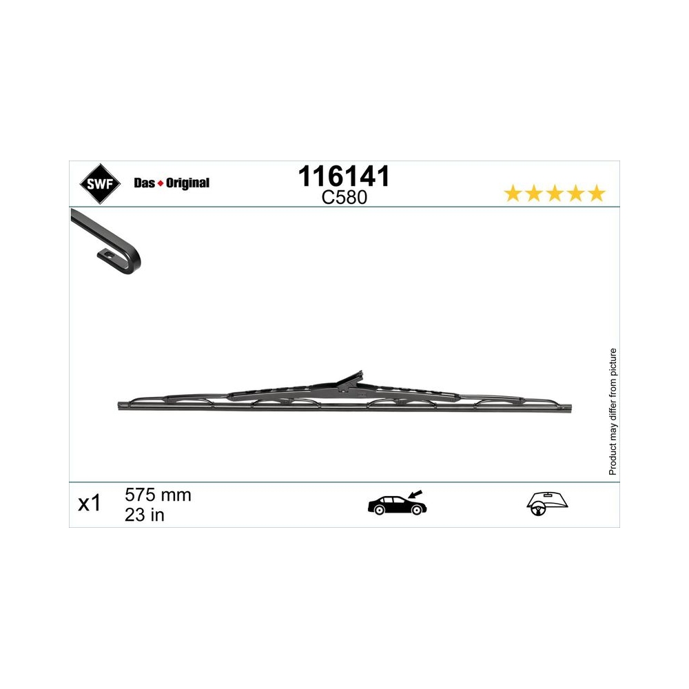 SWF Das Original (x1) Wischerblatt 116141