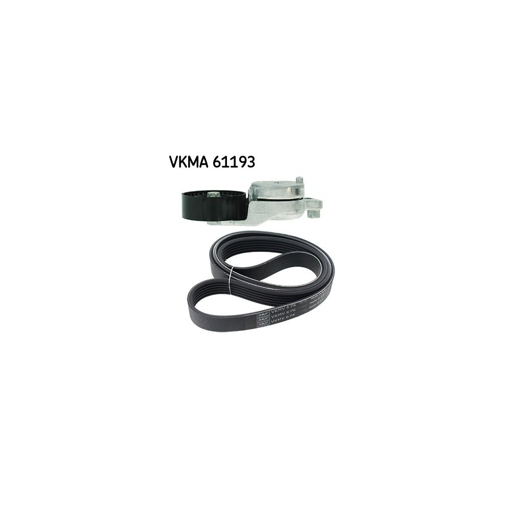 Keilrippenriemensatz SKF VKMA 61193 für TOYOTA LEXUS