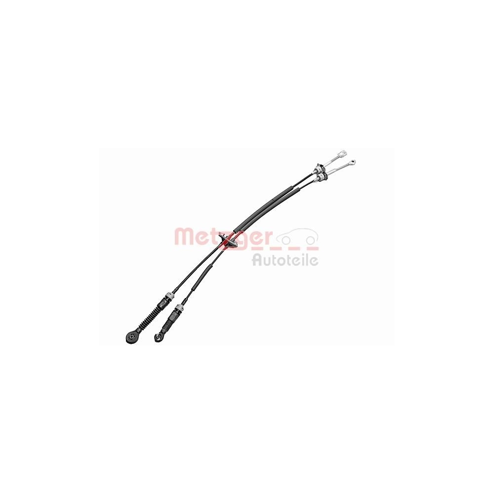 Seilzug, Schaltgetriebe METZGER 3150271 für AUDI SEAT VW, links