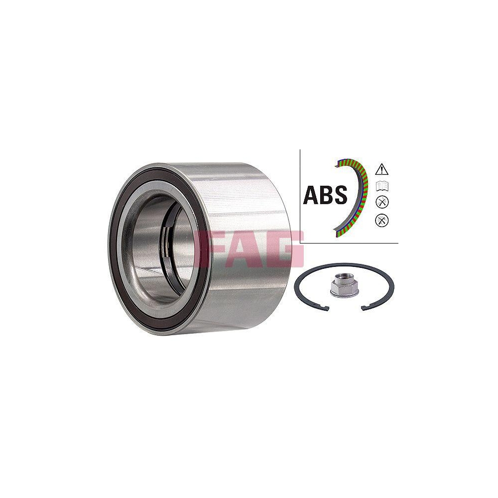 Radlagersatz FAG 713 6450 40 für NISSAN OPEL RENAULT VAUXHALL GENERAL MOTORS