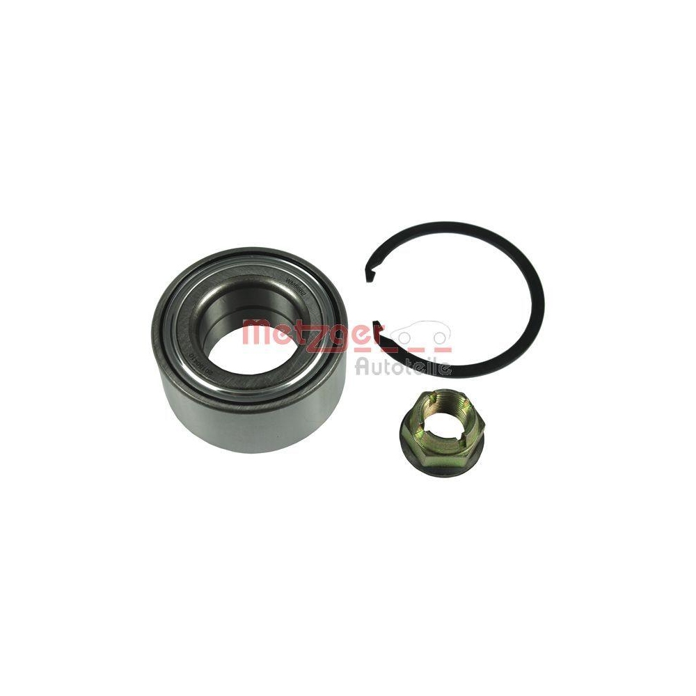 Radlagersatz METZGER WM 6682 GREENPARTS f&uuml;r RENAULT DACIA, Vorderachse