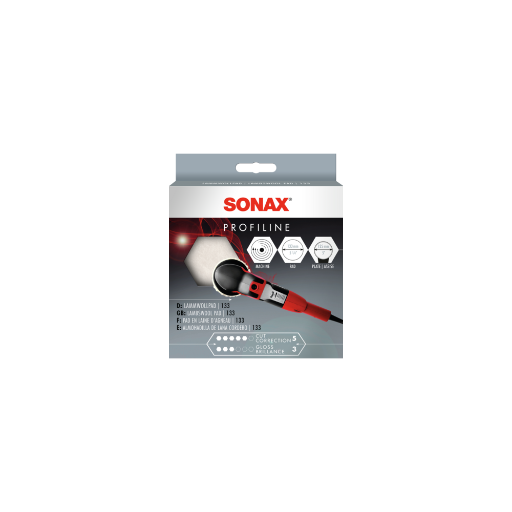 SONAX 04931410 Lammwollpad 1x