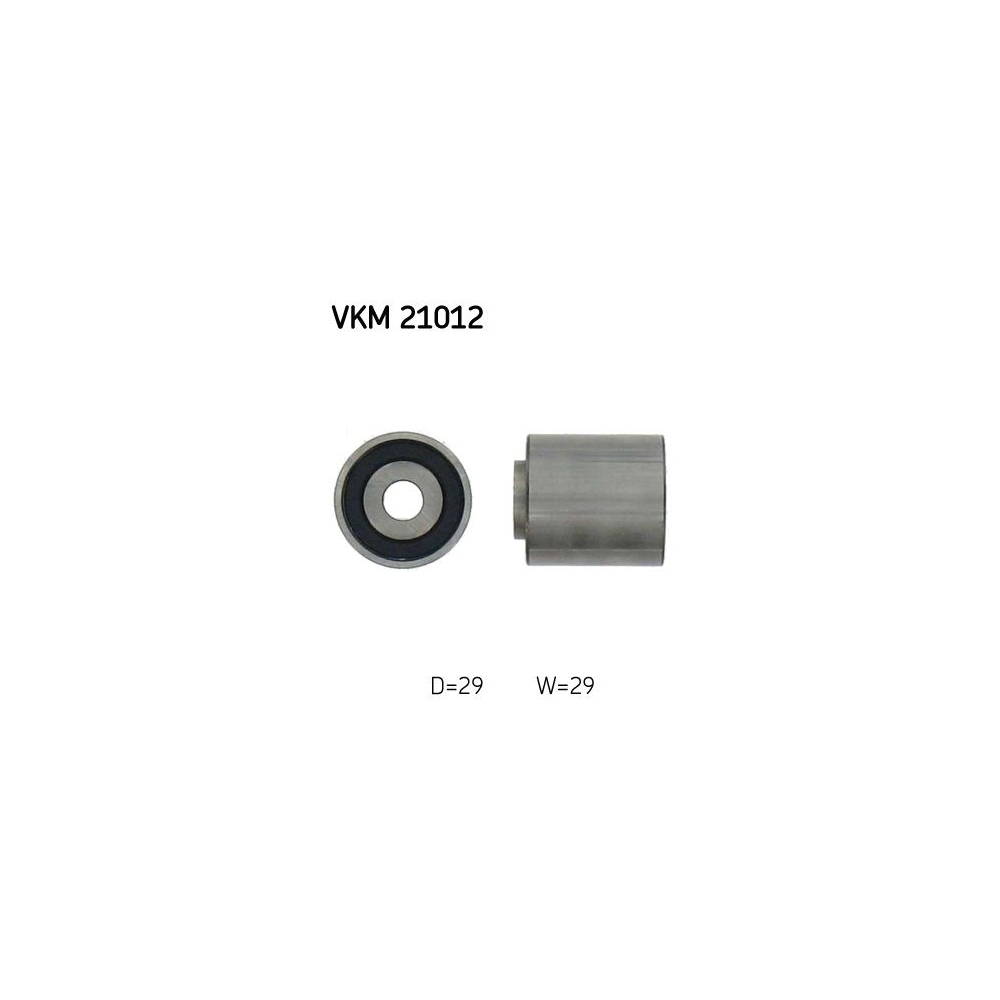 Umlenk-/Führungsrolle, Zahnriemen SKF VKM 21012 für AUDI FORD SEAT SKODA VW