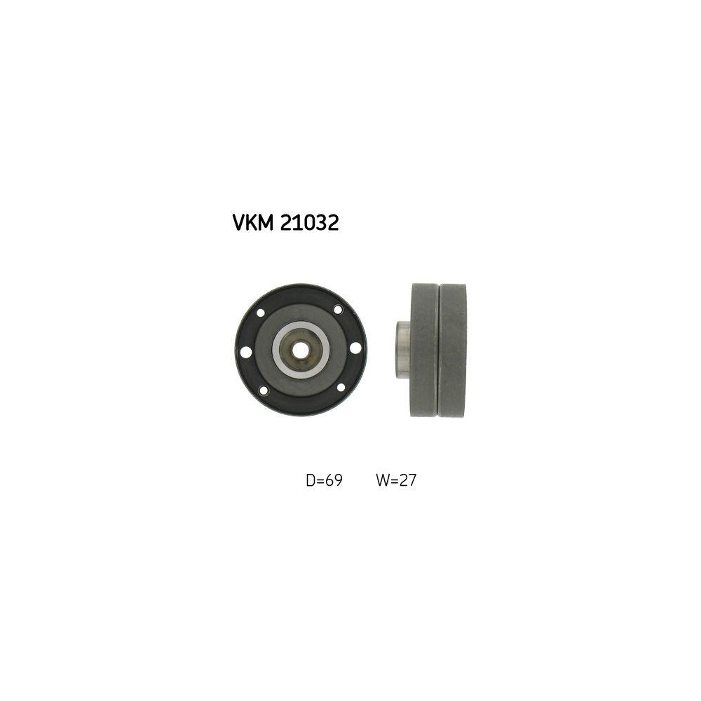 Umlenk-/Führungsrolle, Zahnriemen SKF VKM 21032 für AUDI VW