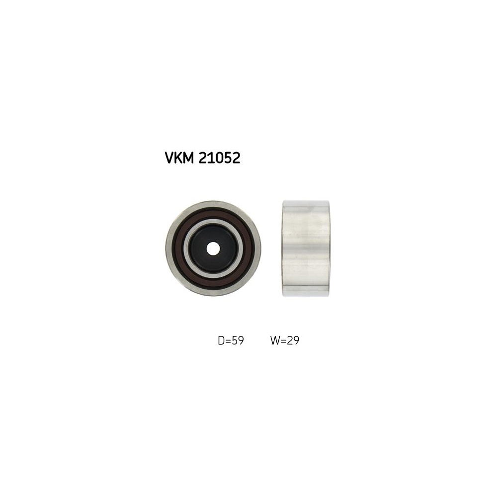 Umlenk-/Führungsrolle, Zahnriemen SKF VKM 21052 für AUDI VW, rechts