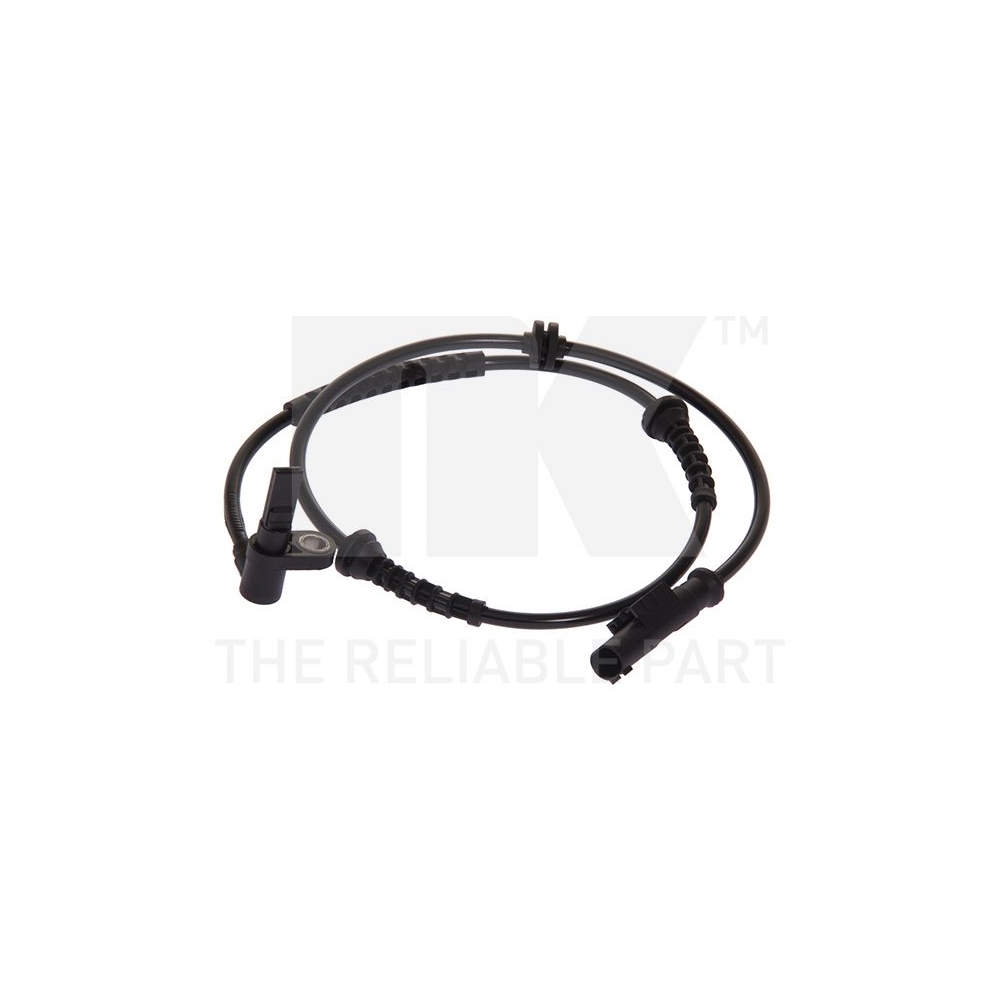 Sensor, Raddrehzahl NK 293609 für ALFA ROMEO FIAT OPEL VAUXHALL ABARTH, links