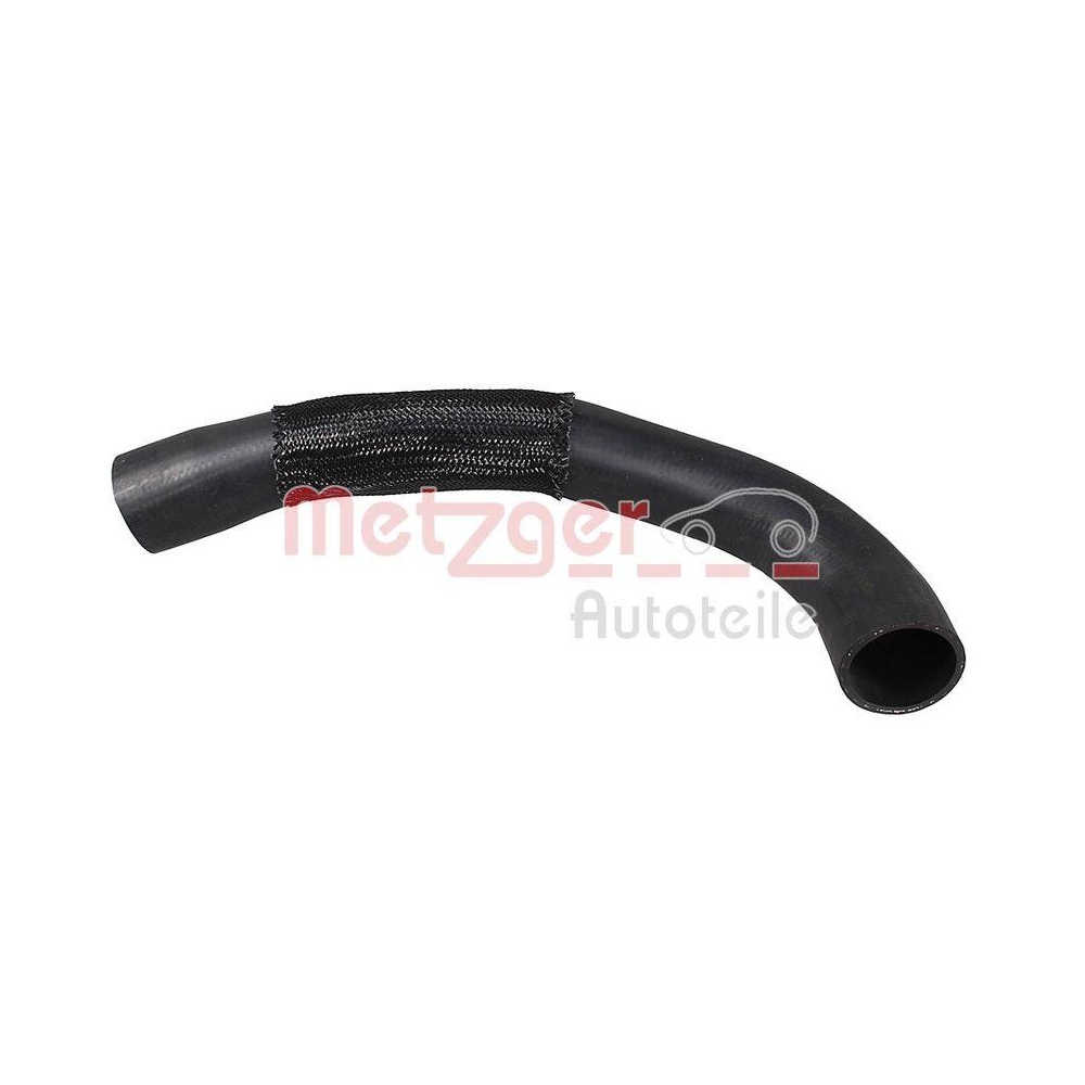 Ladeluftschlauch METZGER 2401066 für FORD VOLVO, Ladeluftkühler, links