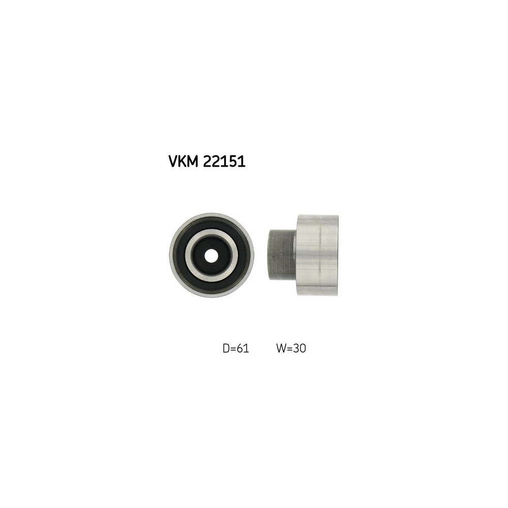 Umlenk-/Führungsrolle, Zahnriemen SKF VKM 22151 für FIAT INNOCENTI, rechts