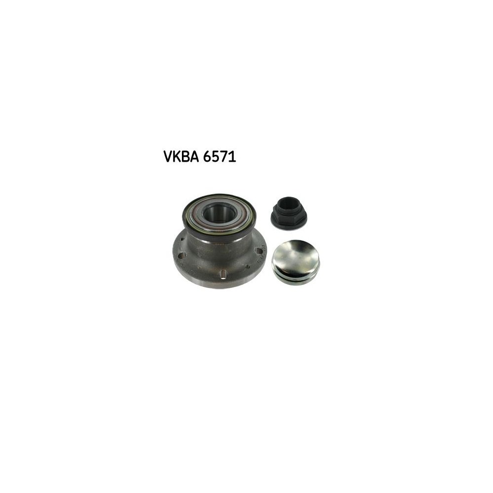 Radlagersatz SKF VKBA 6571 für CITROËN FIAT, Hinterachse