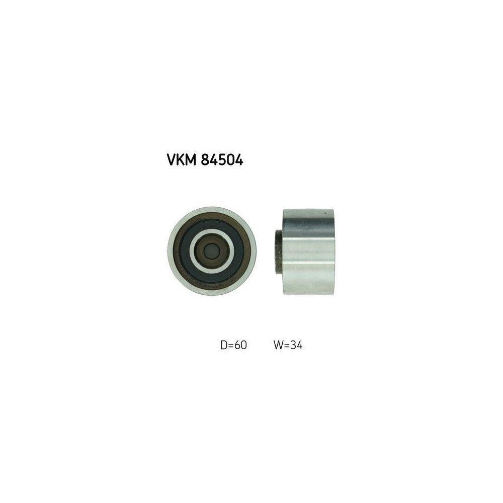 Umlenk-/Führungsrolle, Zahnriemen SKF VKM 84504 für KIA, oben, rechts