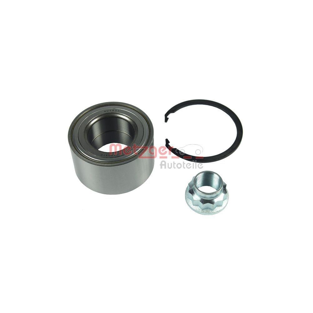 Radlagersatz METZGER WM 6831 GREENPARTS f&uuml;r TOYOTA, Vorderachse