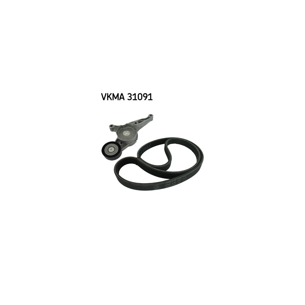 Keilrippenriemensatz SKF VKMA 31091 für AUDI SEAT SKODA VW