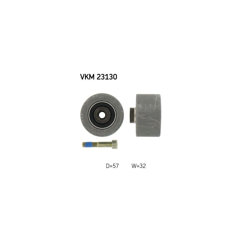 Umlenk-/Führungsrolle, Zahnriemen SKF VKM 23130 für CITROËN PEUGEOT, rechts