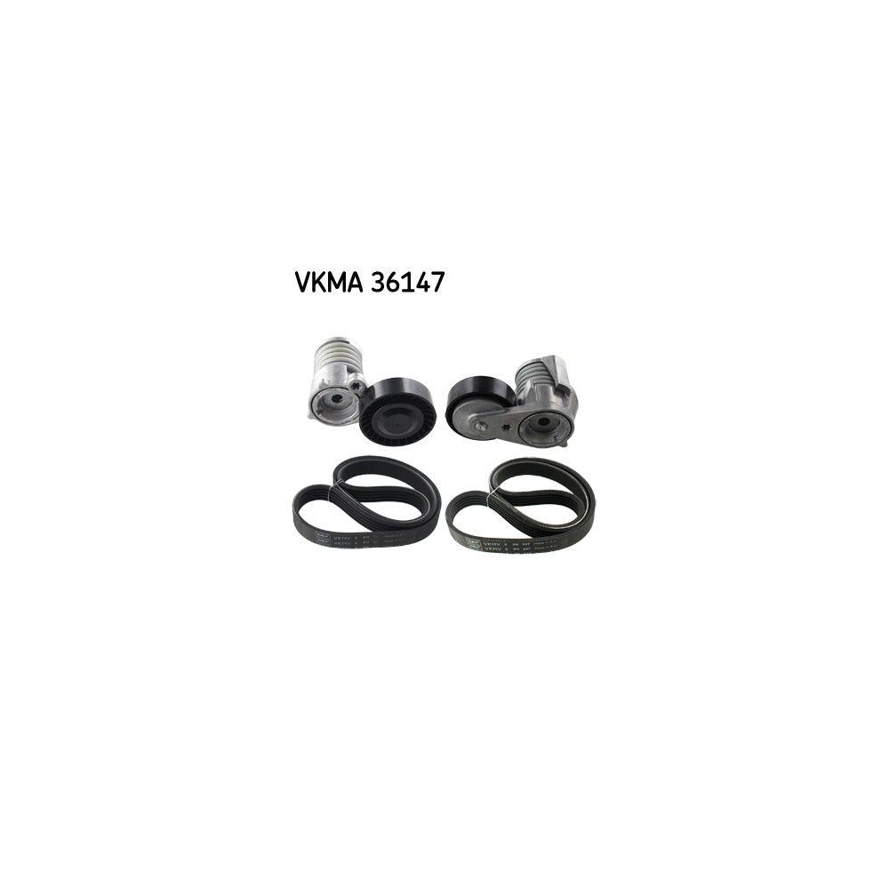 Keilrippenriemensatz SKF VKMA 36147 für FORD RENAULT VOLVO