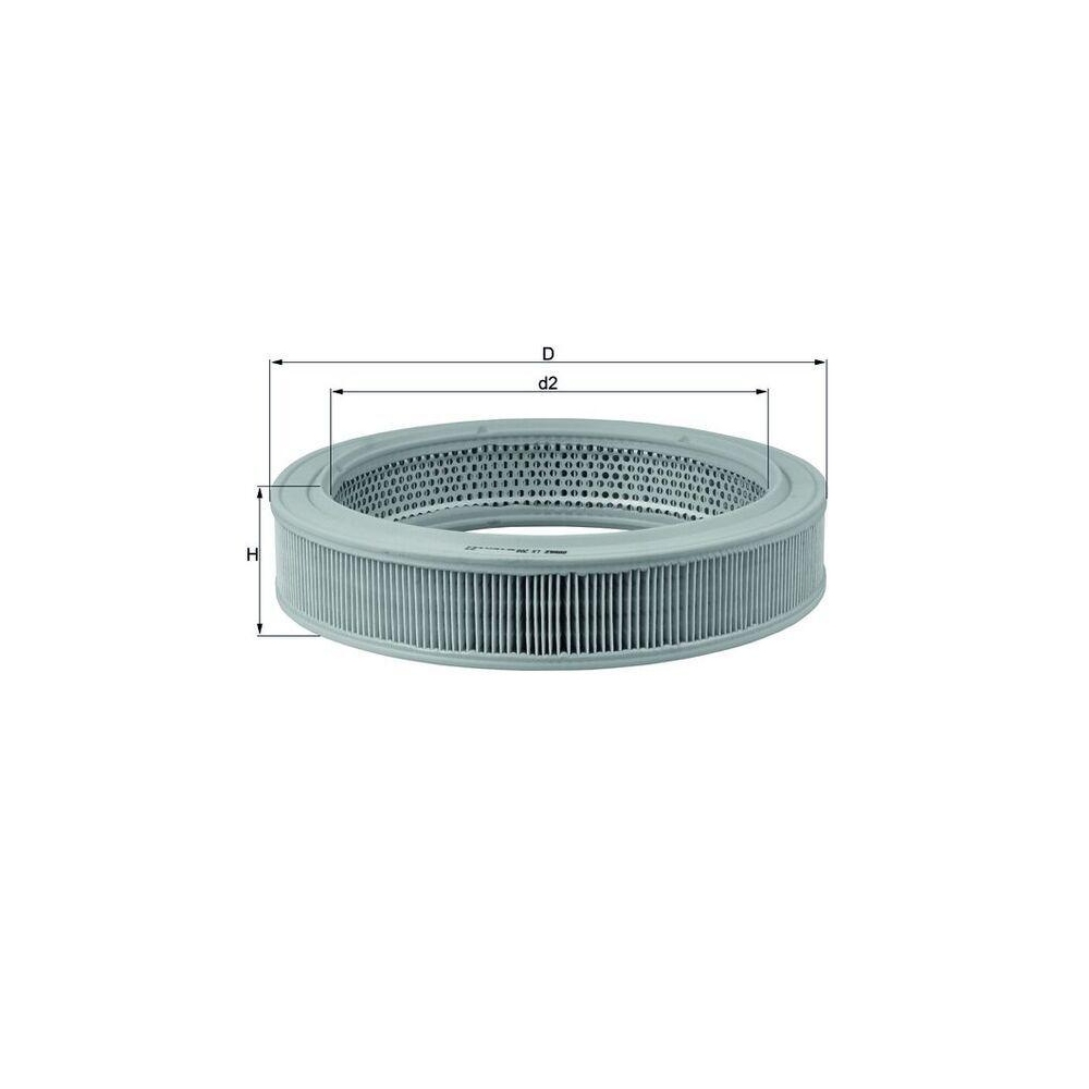 Luftfilter KNECHT LX 208 für CITROËN FORD GMC VAG